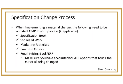 Think Outside the Box Spec Change Process 