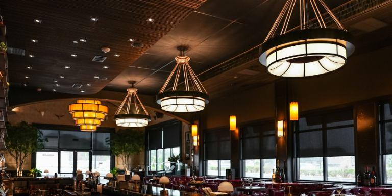 Custom Lighting Adorns the Renovated Cherokee Chophouse