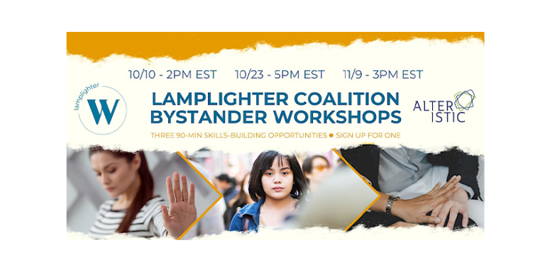 Bystander Workshops: WILD Lamplighter Coalition November 9th, 2023