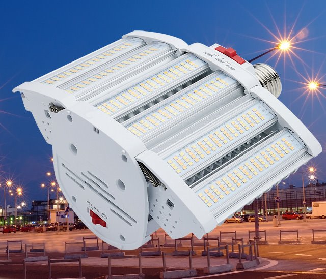 Satco Nuvo Launches LED Hi-Pro Expandable Lamp with 320 Degree Rotation for Light Positioning