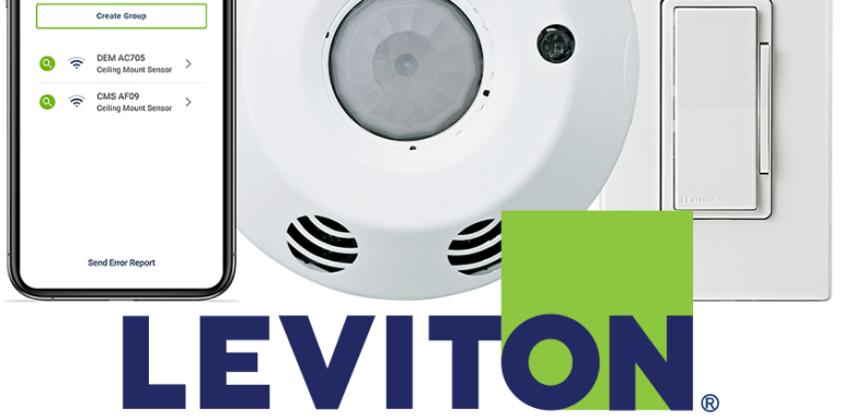 Leviton Expands Smart Sensor Line with Smart Ceiling Mount Room Controllers and Sensors