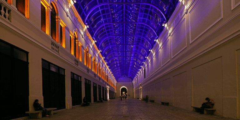 Architectural Lighting in Merida, Mexico brings Together Past and Present at historic Pasaje de la Revolución