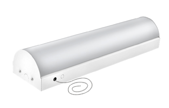 LED Linear Fixture from Light Efficient Design Features Quick ON/OFF Pull Chain 