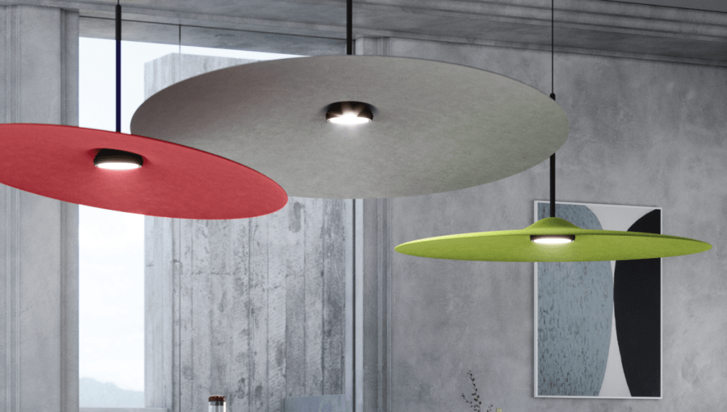 Acustica pendant from Fabbian