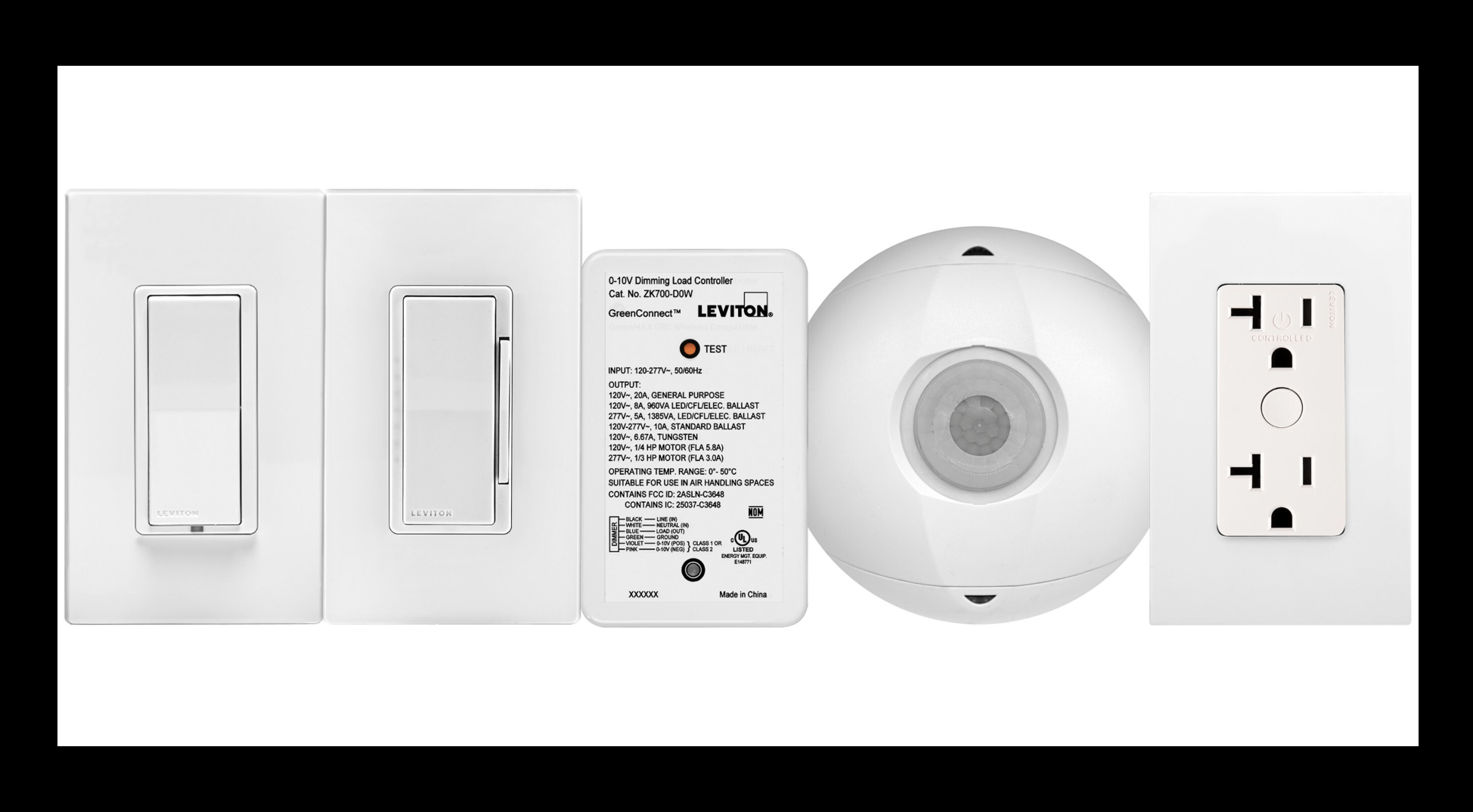 Leviton GreenConnect™ Wireless Lighting Control