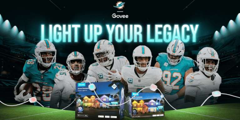 Sports Lighting at Home: Govee Announces Partnership With Miami Dolphins