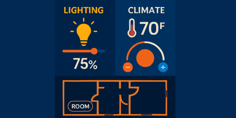Control the Lights & Temperature, Reduce Energy Costs