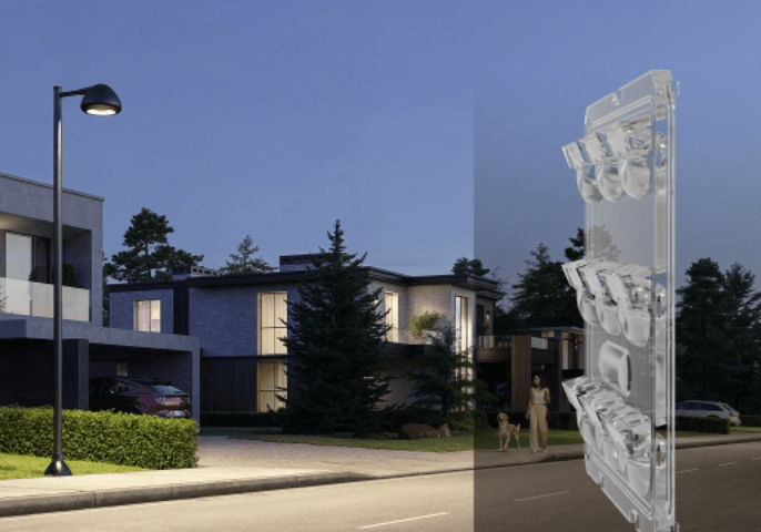 Cyclone Lighting T3M optical lens