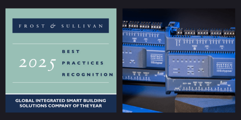 Distech Controls Receives Global Company of the Year Award