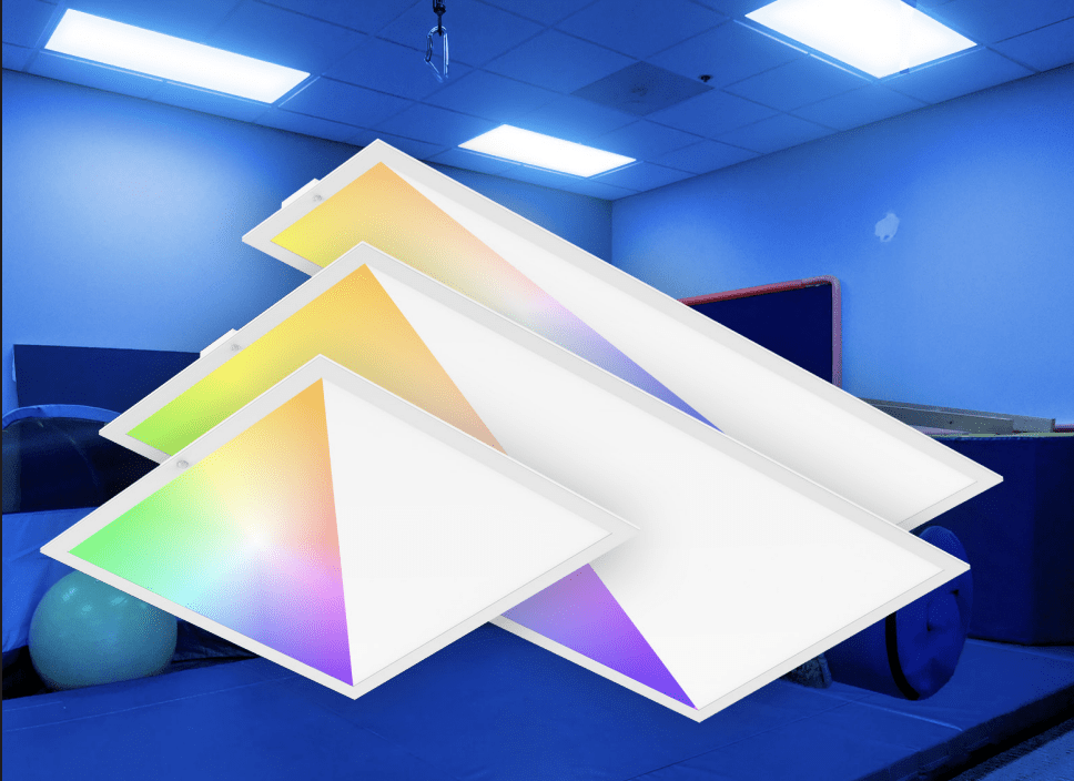 Tunable RGBW EZPAN Panels from RAB Now Available with Circadian Lighting
