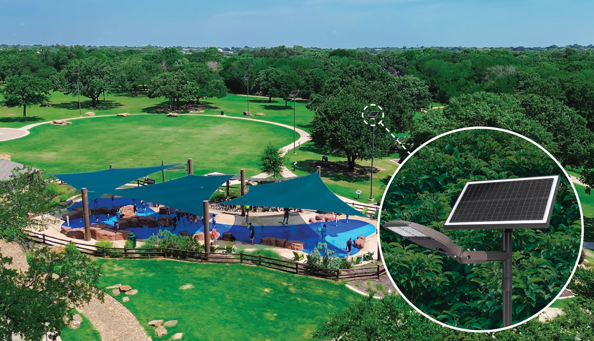 Solera’s iSeries 4G Solar Light Meets High Demands of Public-Space Lighting