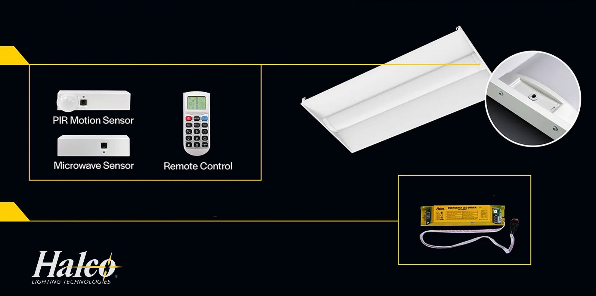 Halco controls ready troffer