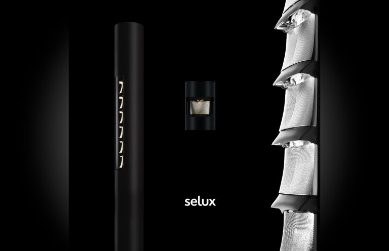 Selux Line Wall and Pure outdoor lighting options