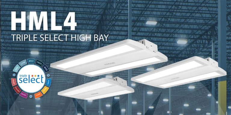 NICOR HML4 Series High-Performance Selectable LED High-Bay