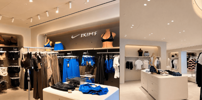 Lighting SKIMS’ Flagship in London skims interior 800