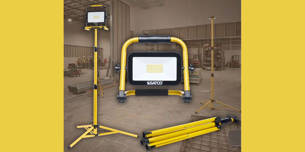 New SATCO Work‑Light Options Support Changing Construction Layouts New SATCO Work‑Light Options Support Changing Construction Layouts