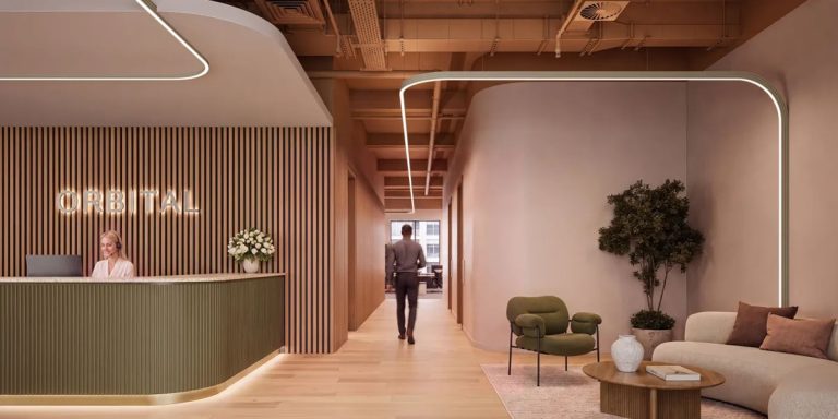 Peerless Aptitude configurable linear lighting in an office