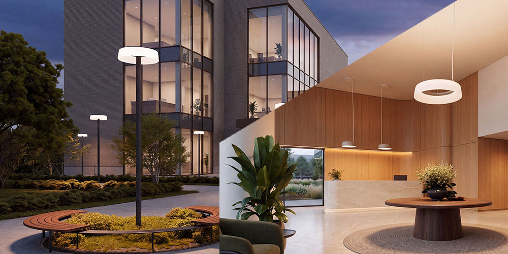 Luminis Hollowcore Element outdoor and indoor fixtures