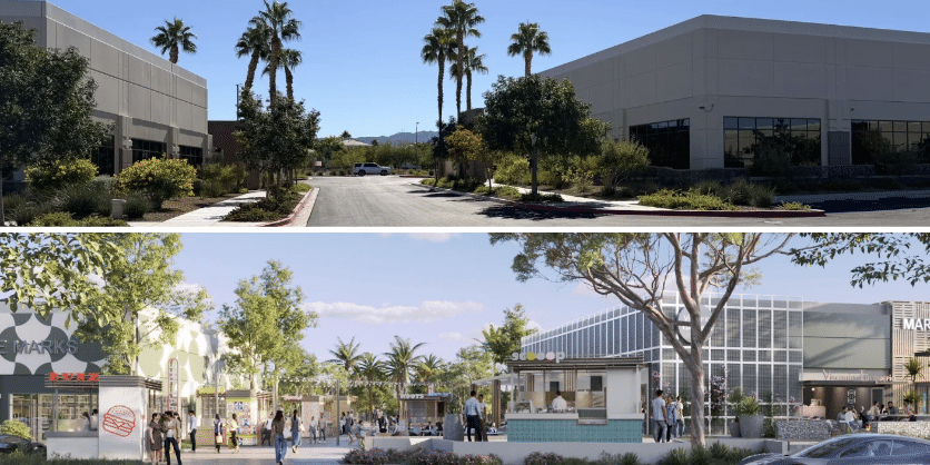 Visual Comfort Leases Space at Former Office Property The Cliff Before And After 800